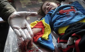 Смертельный репортаж из Сирии. кто убил этого ребенка?